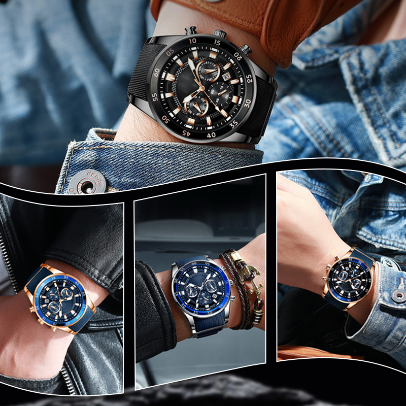 KRONOVOX™ MULTIFUNCTIONAL CHRONOGRAPH WATCH