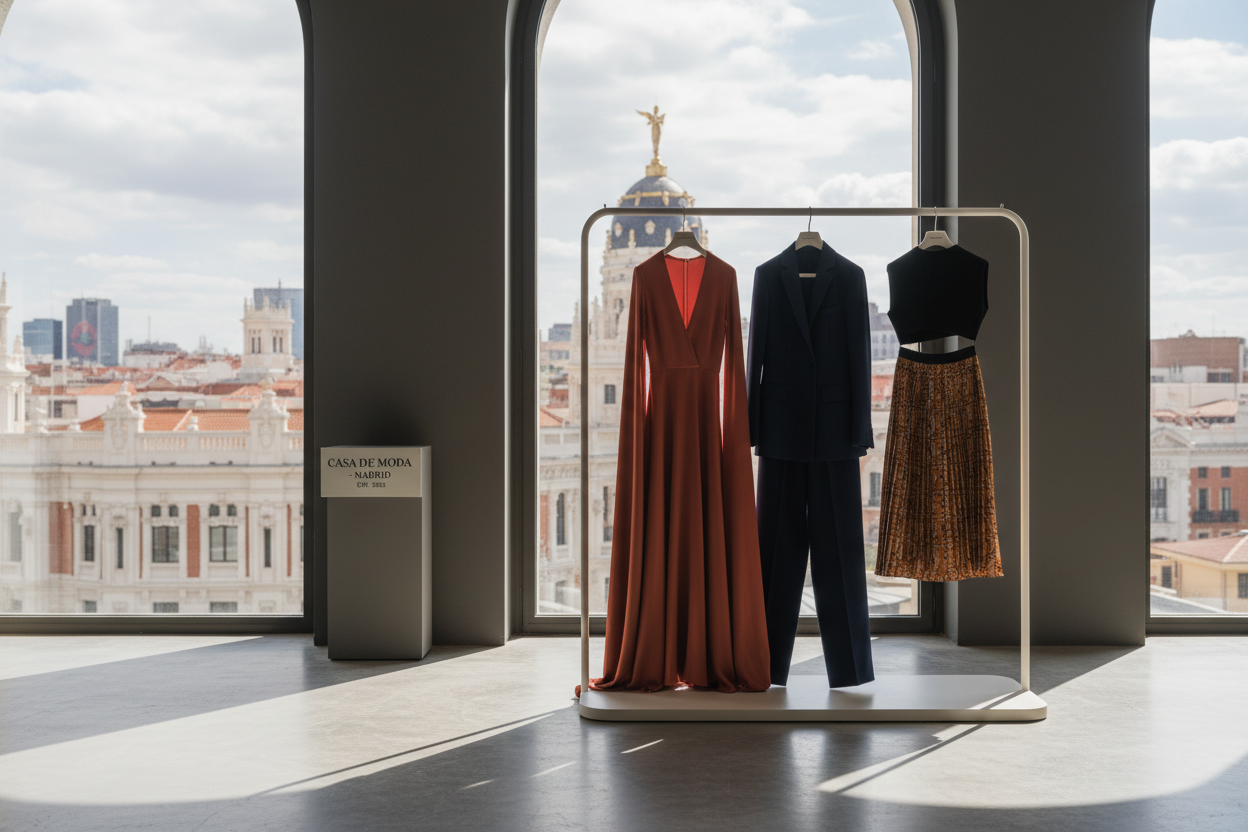 A PHOTO ADAPTED TO THIS : Fundada en 2002, nuestra marca con sede en Madrid está comprometida con redefinir la moda a escala global. Creamos prendas cuidadosamente diseñadas que empoderan a las personas a expresar su verdadera esencia, ofreciendo estilo sin límites.